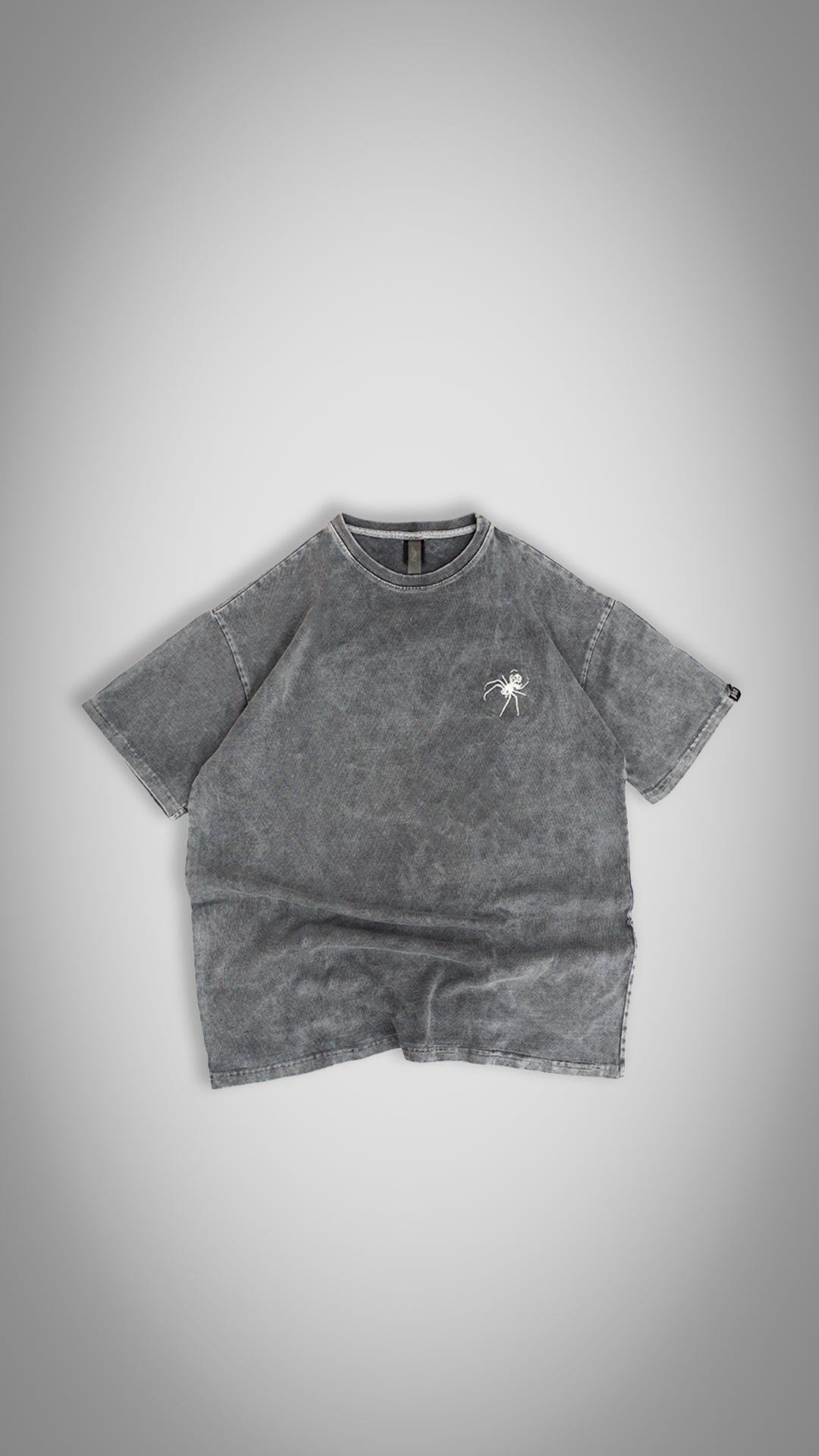 Oversize Acidwash spider