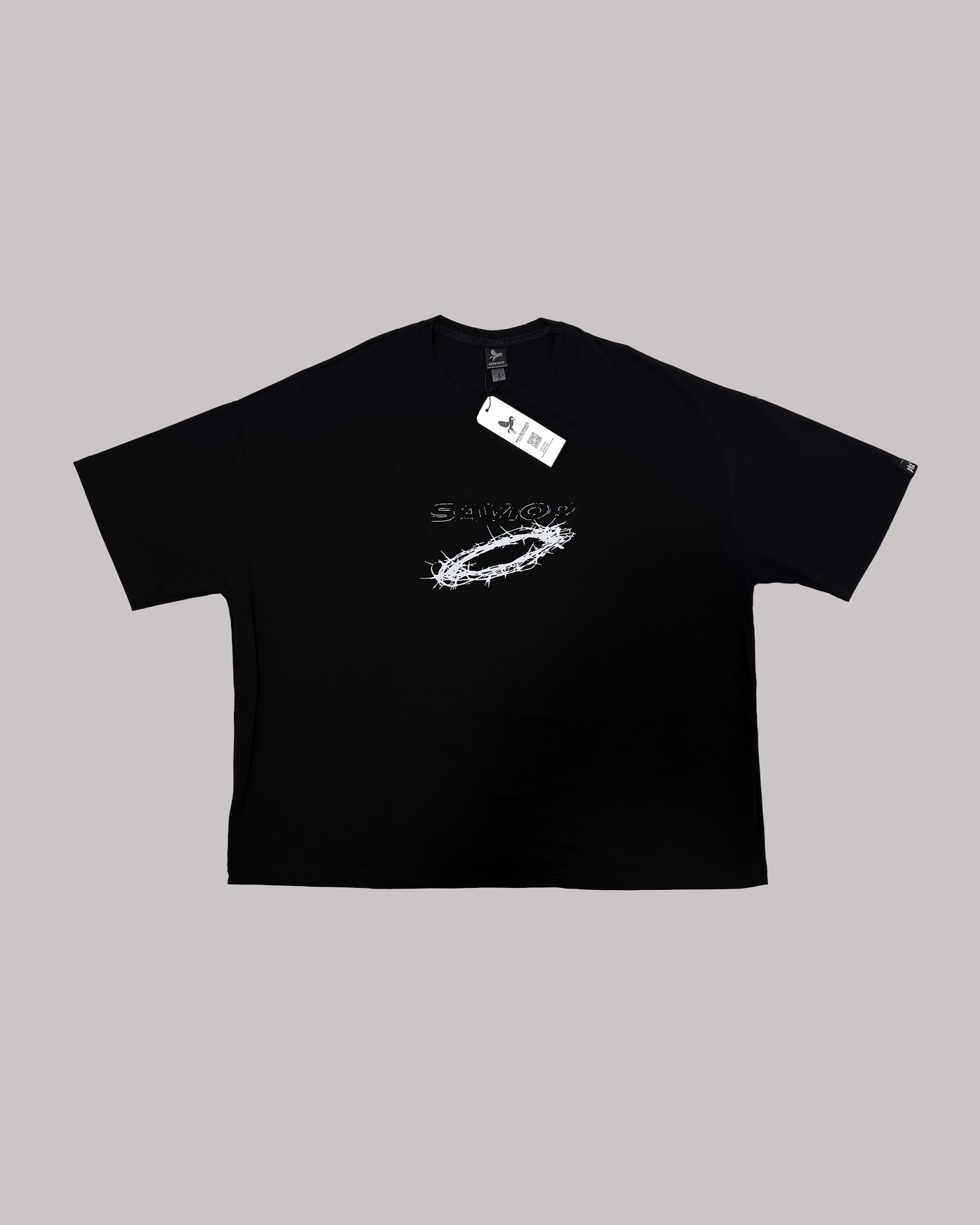 Camiseta Oversize SAVIOR negra
