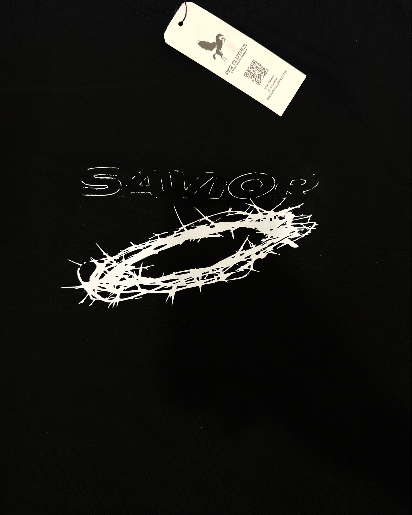 Camiseta Oversize SAVIOR negra