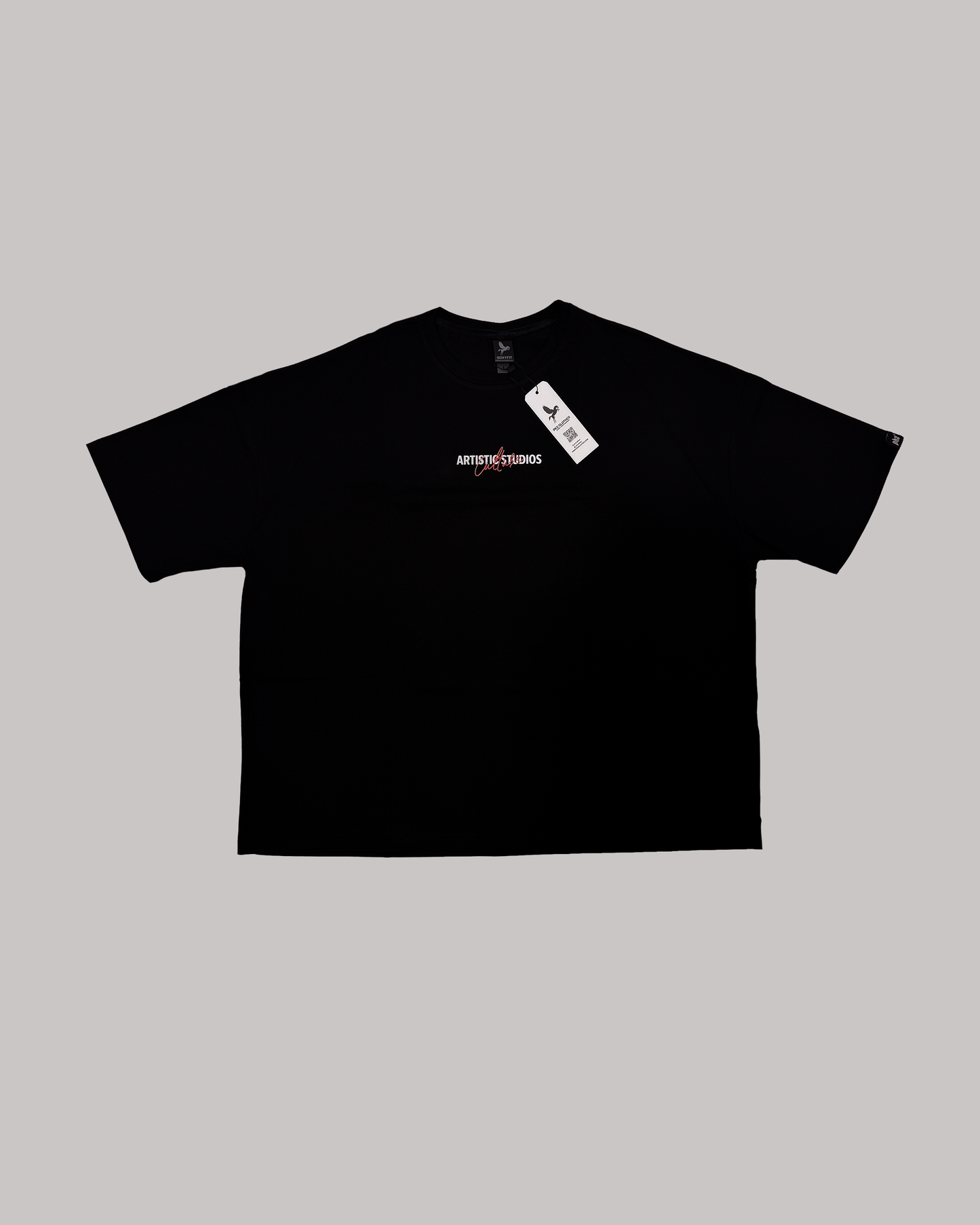 Camiseta Oversize ARTISTIC STUDIOS Negra