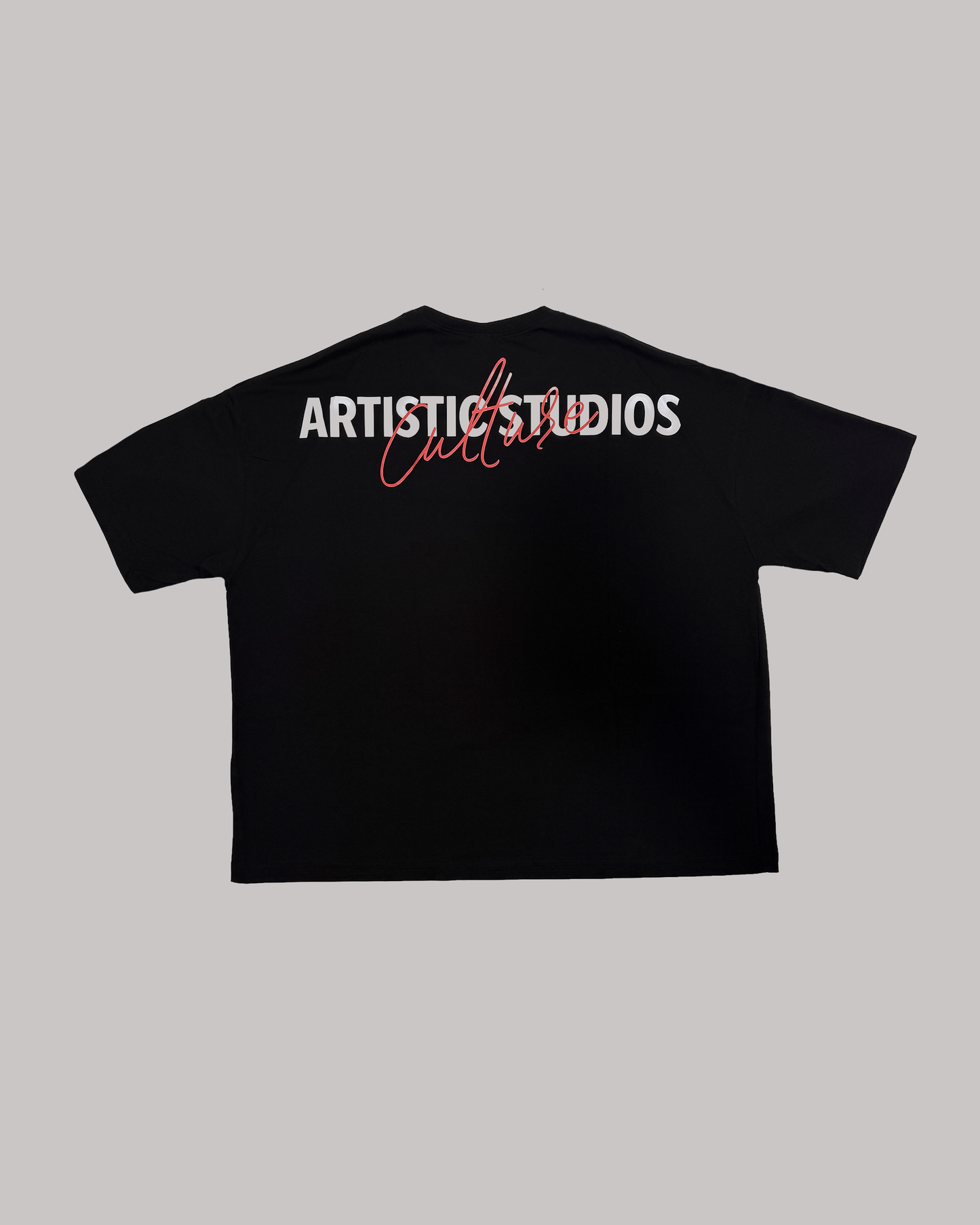 Camiseta Oversize ARTISTIC STUDIOS Negra