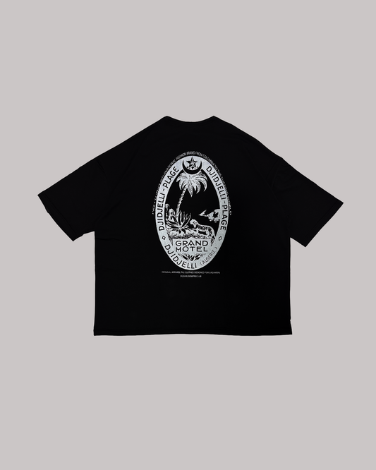 Camiseta Oversize GRAND MOTEL Negra