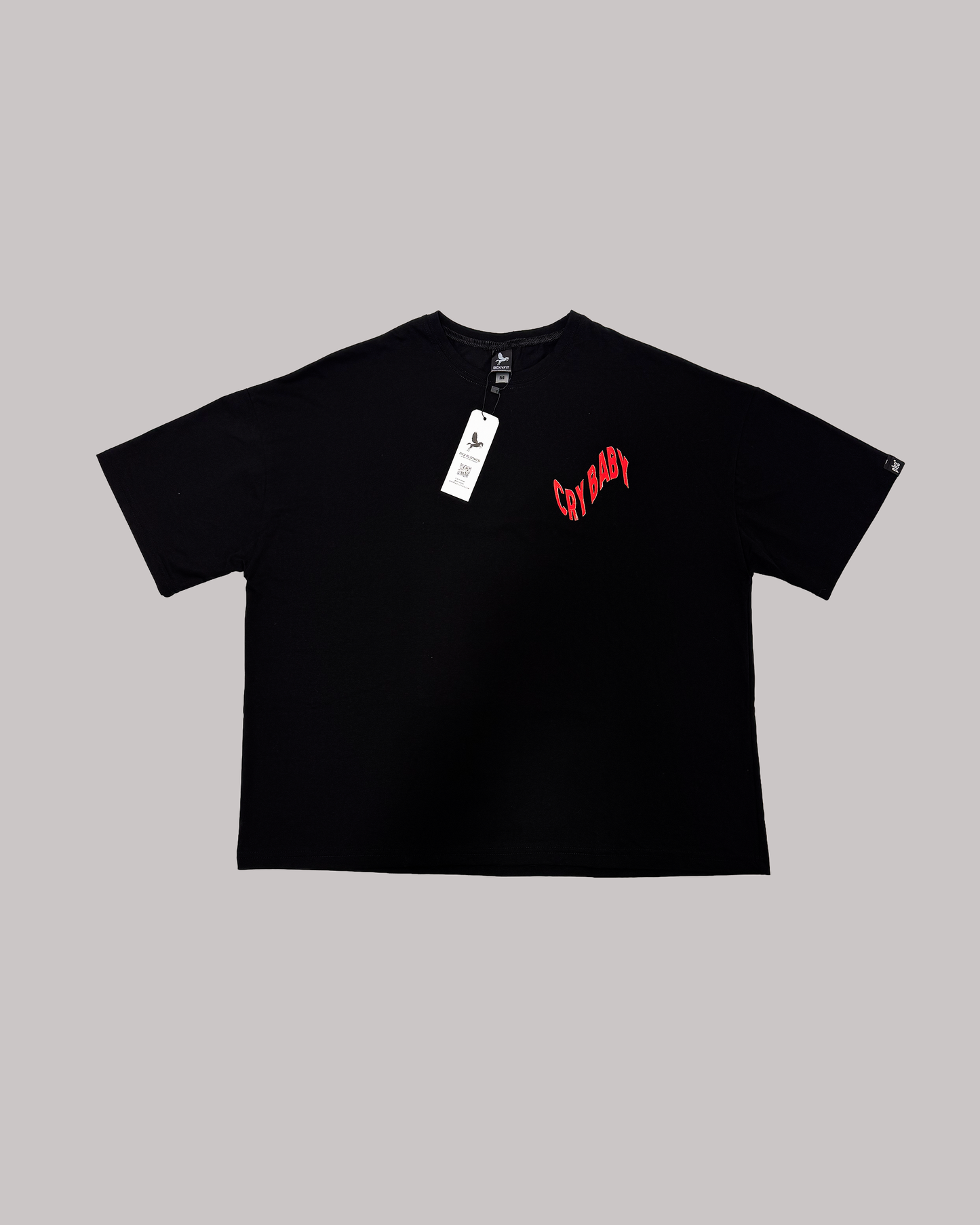 Camiseta Oversize CRY BABY Negra