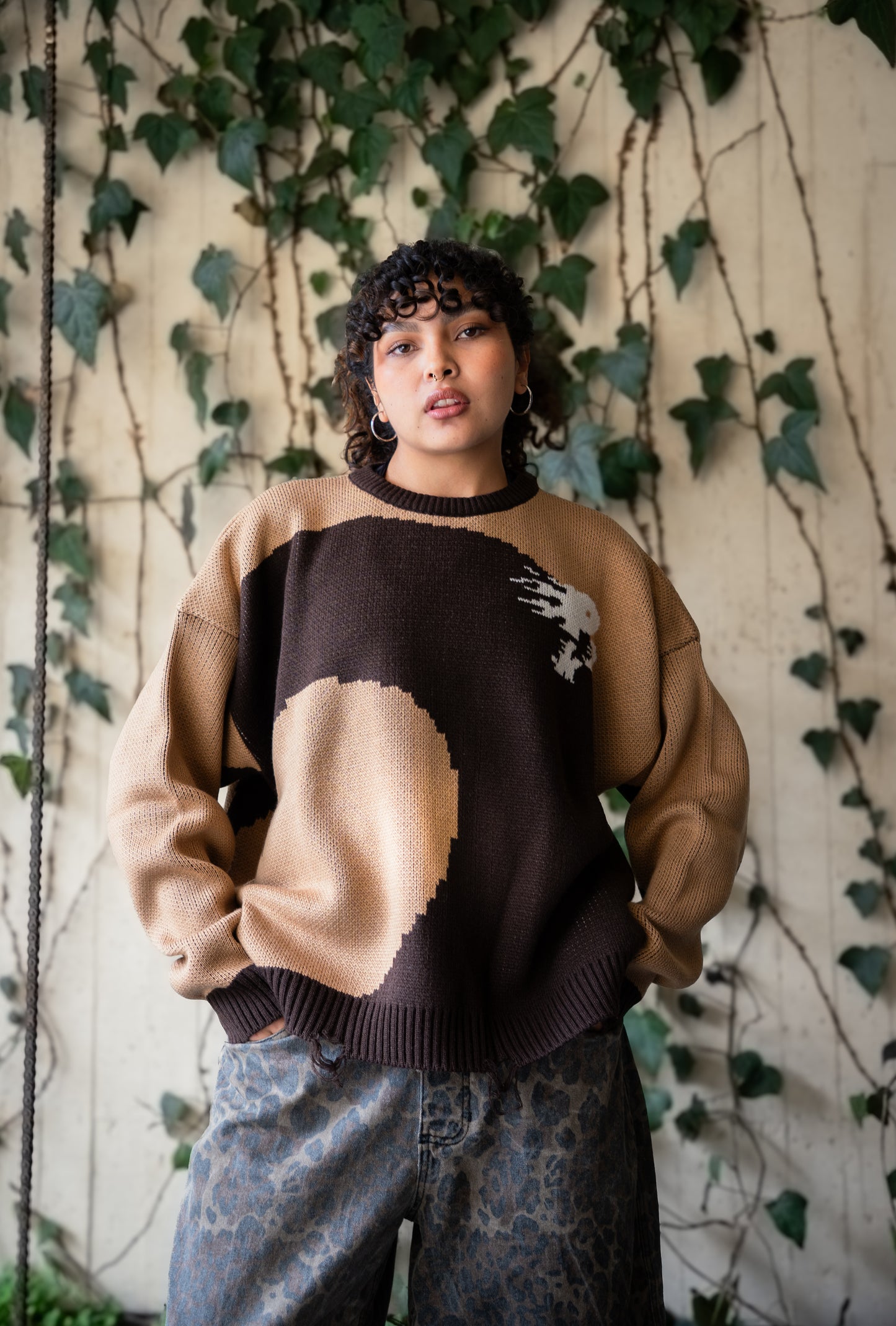 Suéter Boxy-Fit 99STAR