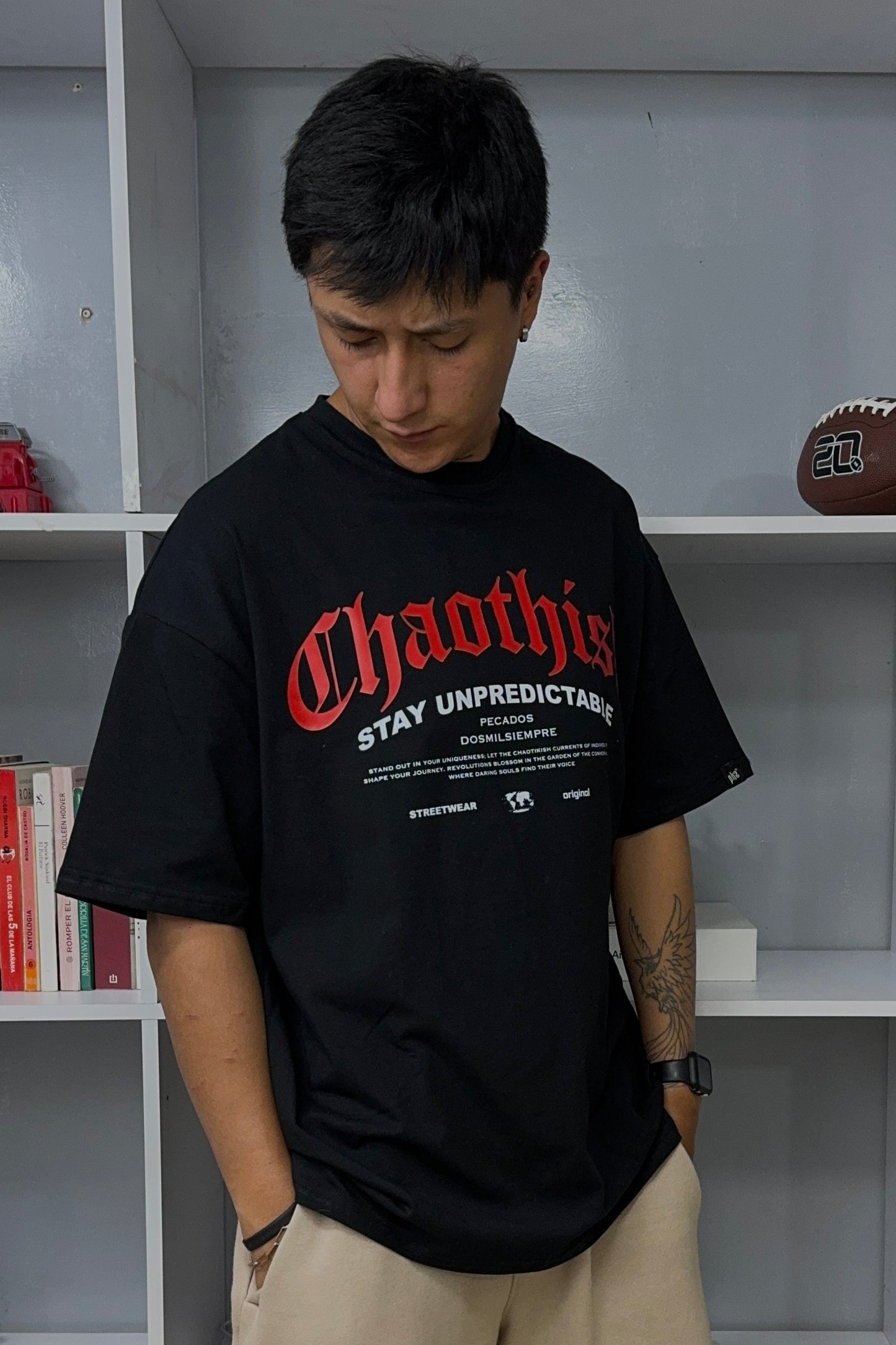 Camiseta Oversize ref Chaotisk