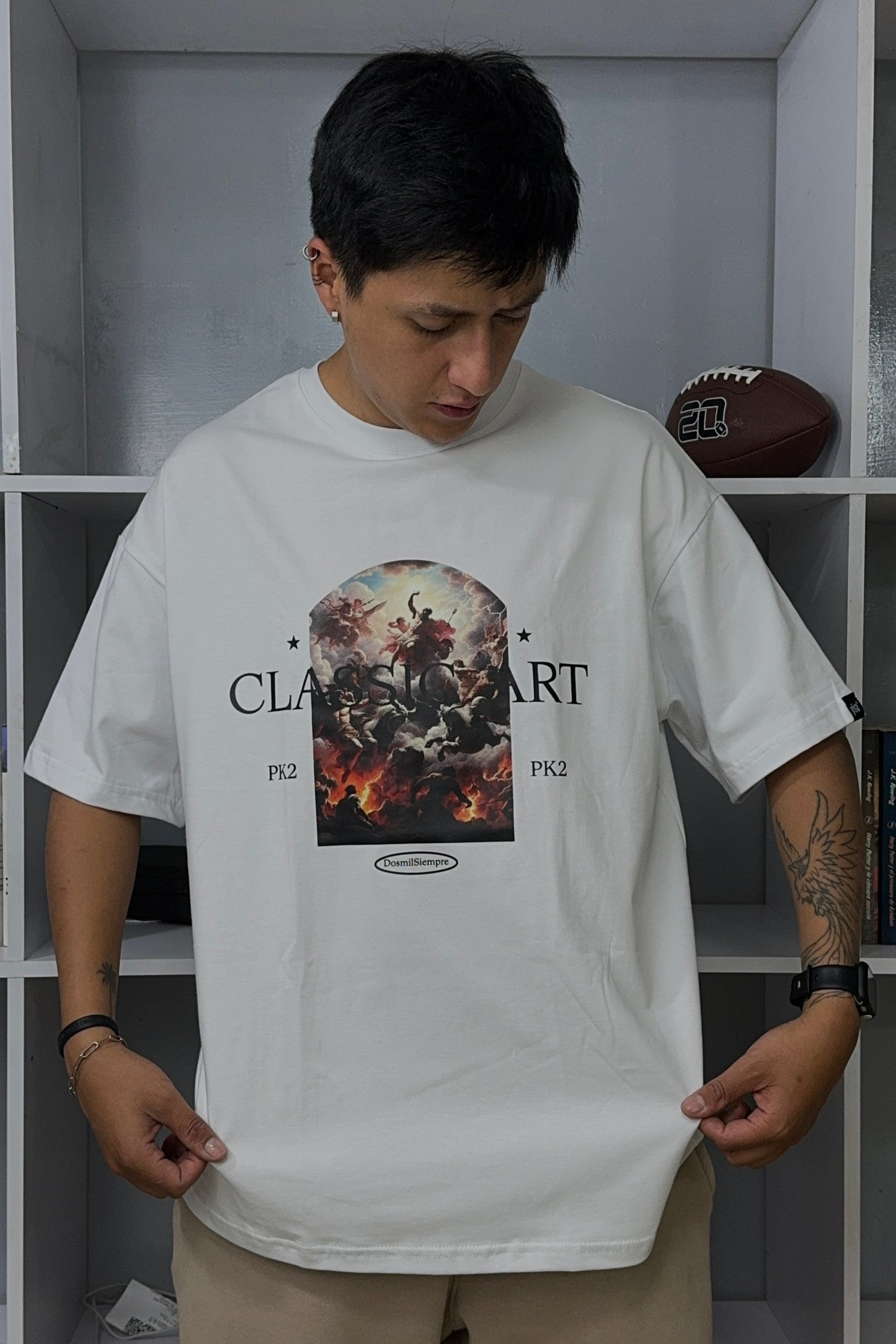 Camiseta Oversize ref Classic Art