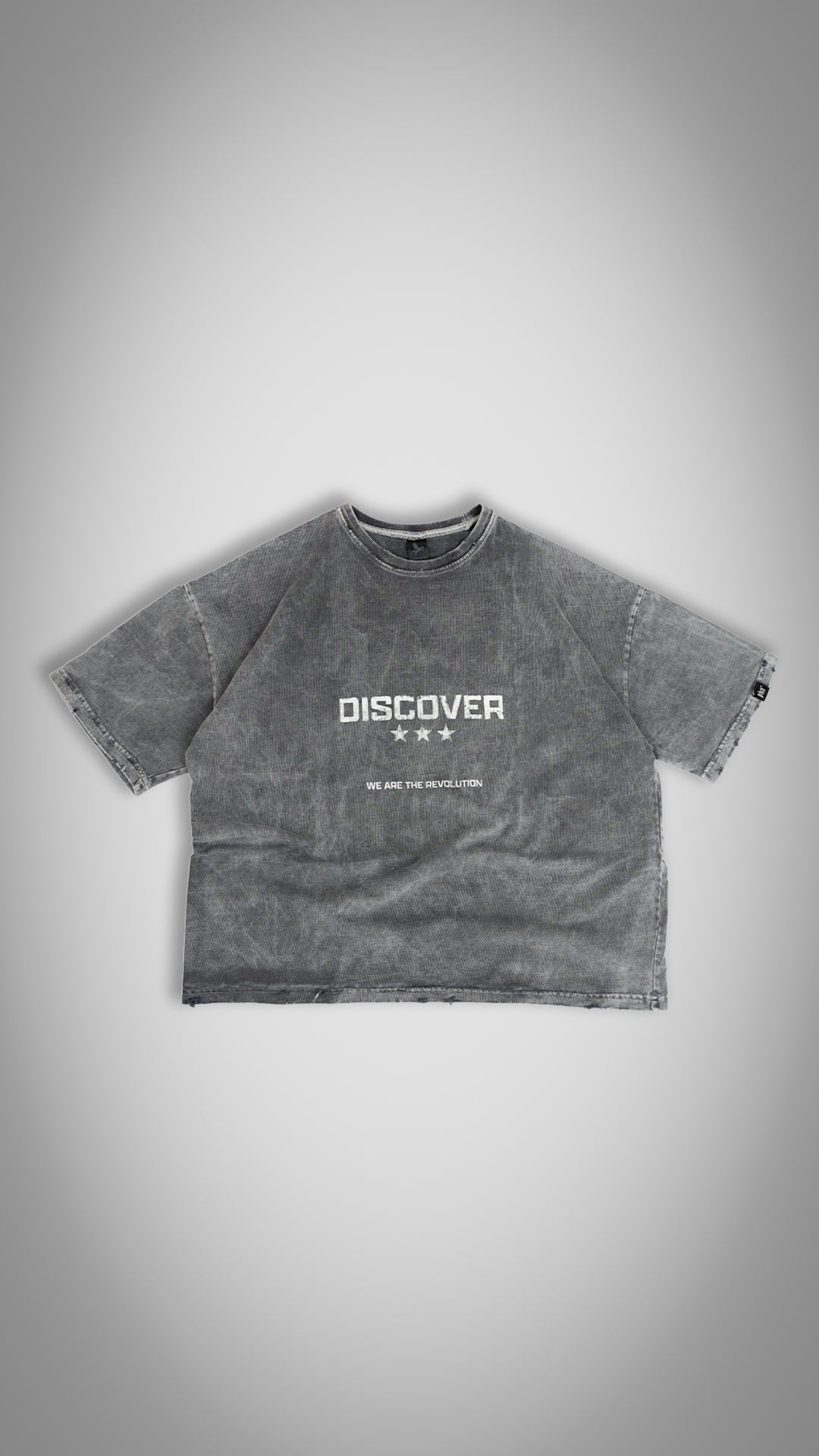 Oversize Acidwash Discover - destroyed efect