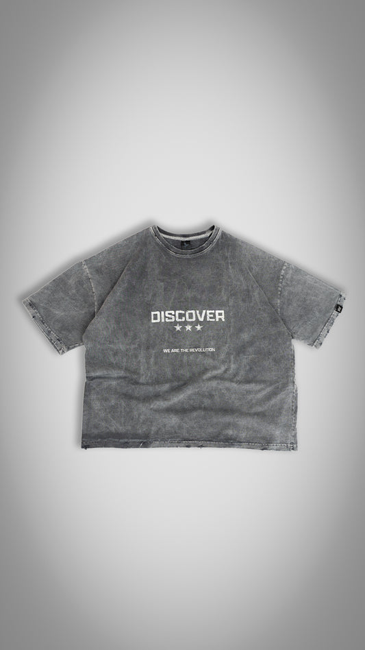 Oversize Acidwash Discover - destroyed efect