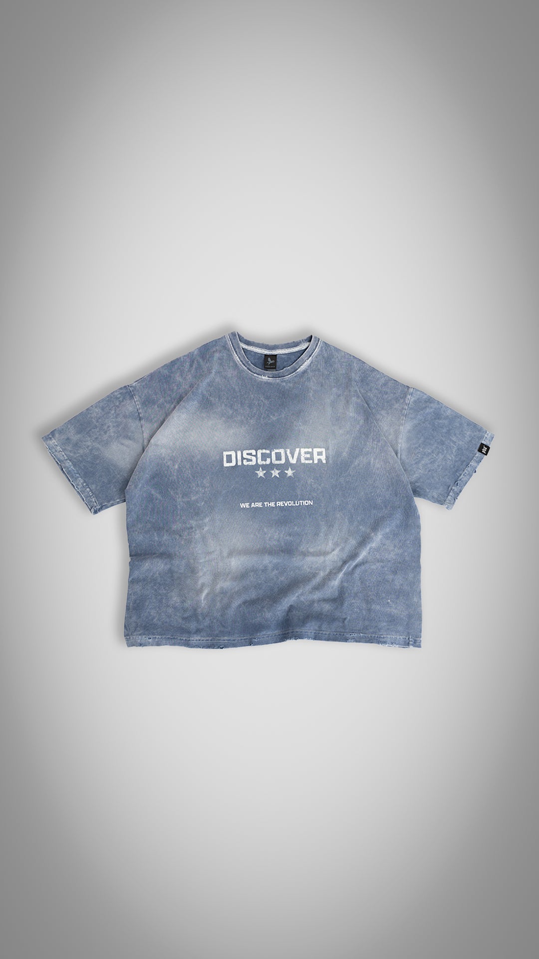 Oversize Acidwash Discover - destroyed efect