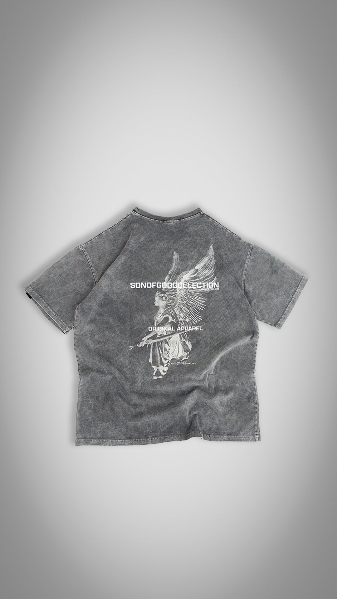 Oversize Acidwash Angel